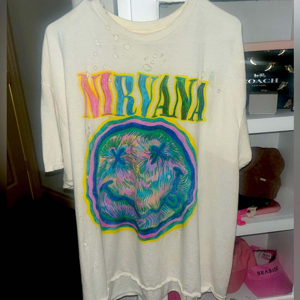 urban outfitters nirvana shirt